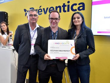 remise des prix innovation de l'année preventica toulouse 2023